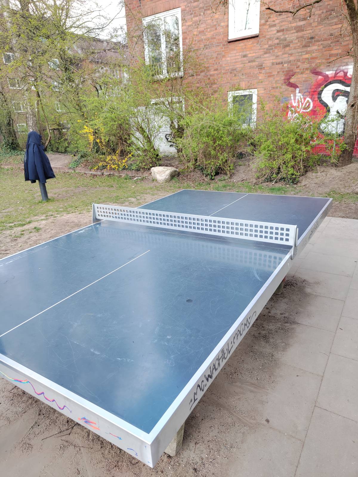 Tischtennis bei Duschweg