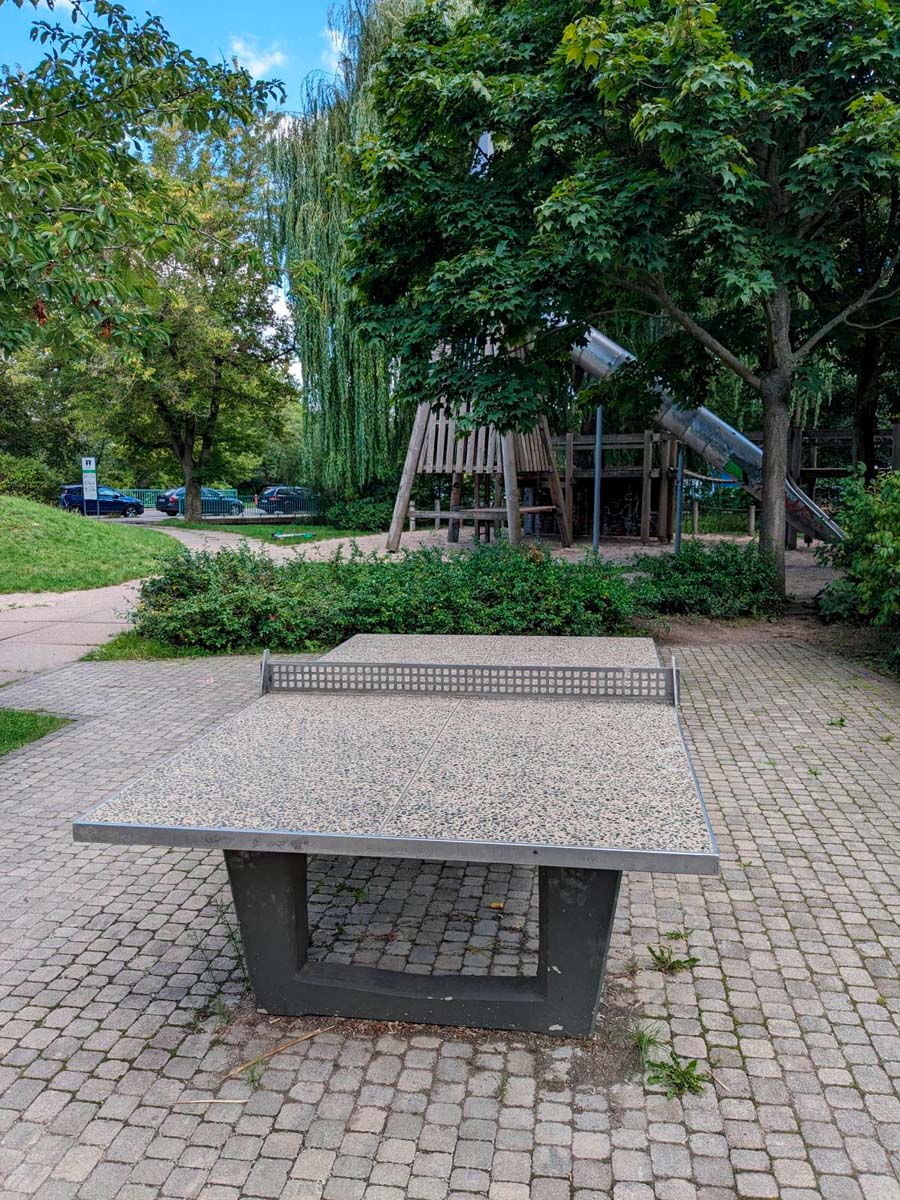 Tischtennis bei Braunsdorfer Straße