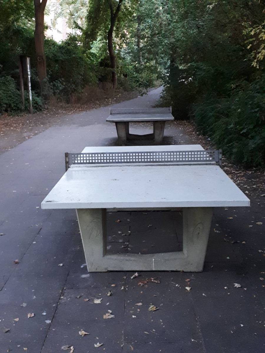 Tischtennis bei Hohenfelder Allee 14