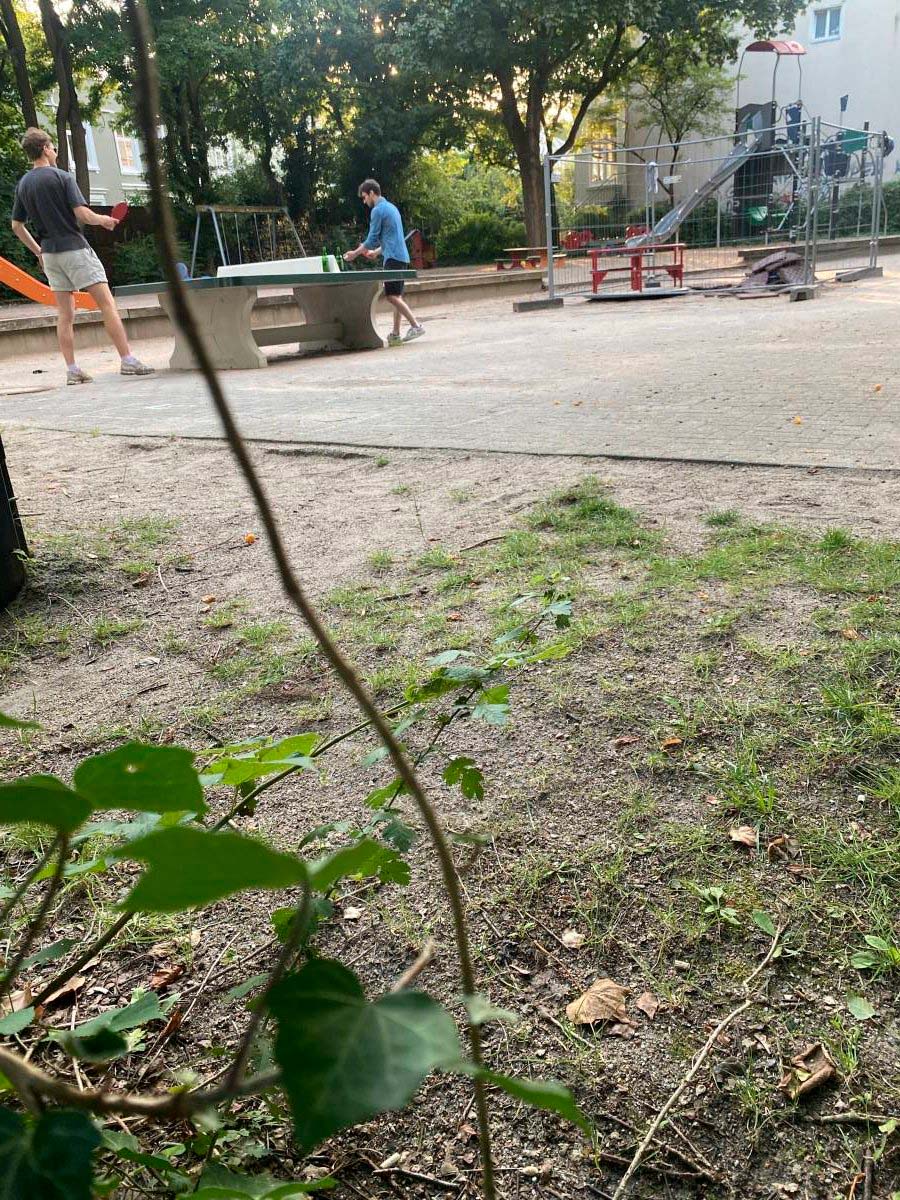 Tischtennis bei Moltkestraße