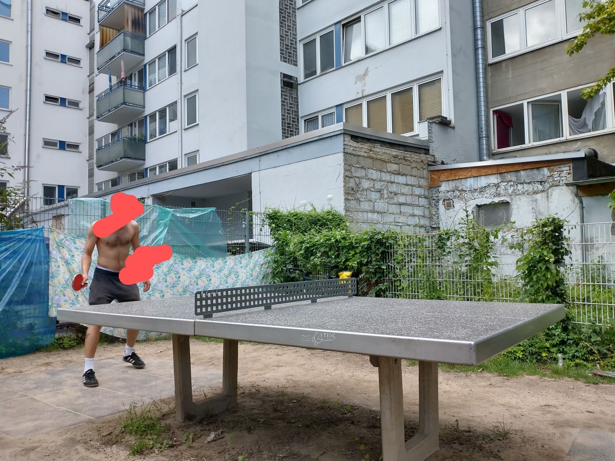 Tischtennis bei Friesengasse 29