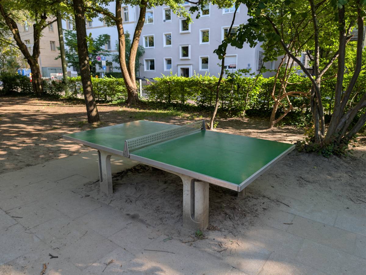 Tischtennis bei Thorwaldsenstraße