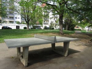 Tischtennis bei Werkstraße