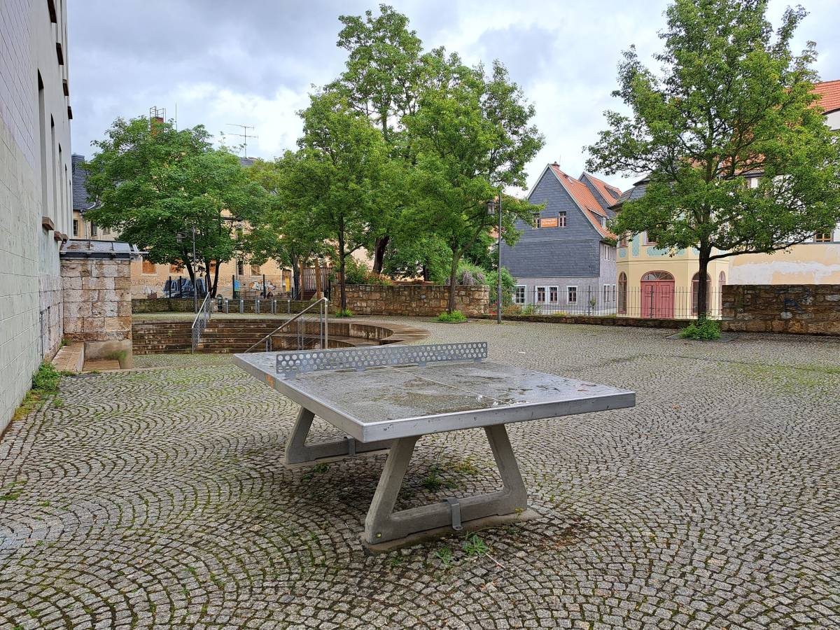Tischtennis bei Goetheplatz