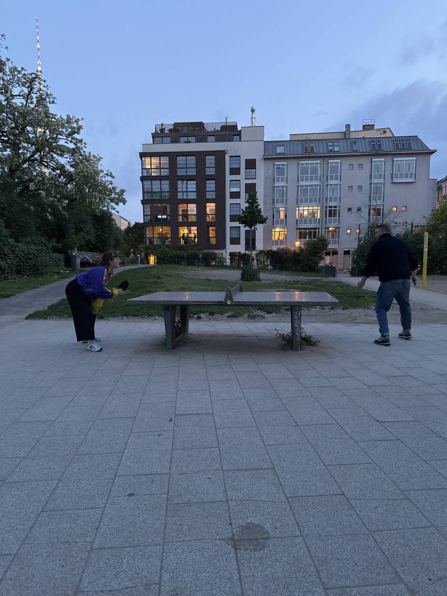 Tischtennis bei Schendelgasse