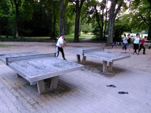 Tischtennis bei Imhofstraße 43