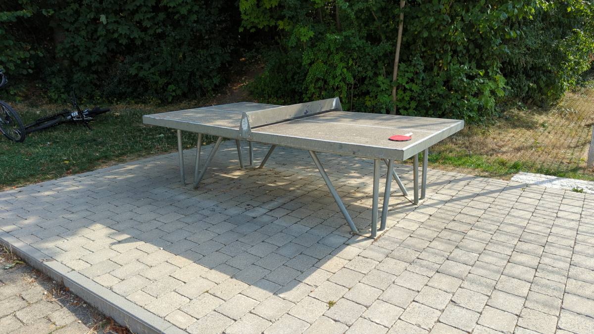 Tischtennis bei Adalbert-Stifter-Straße
