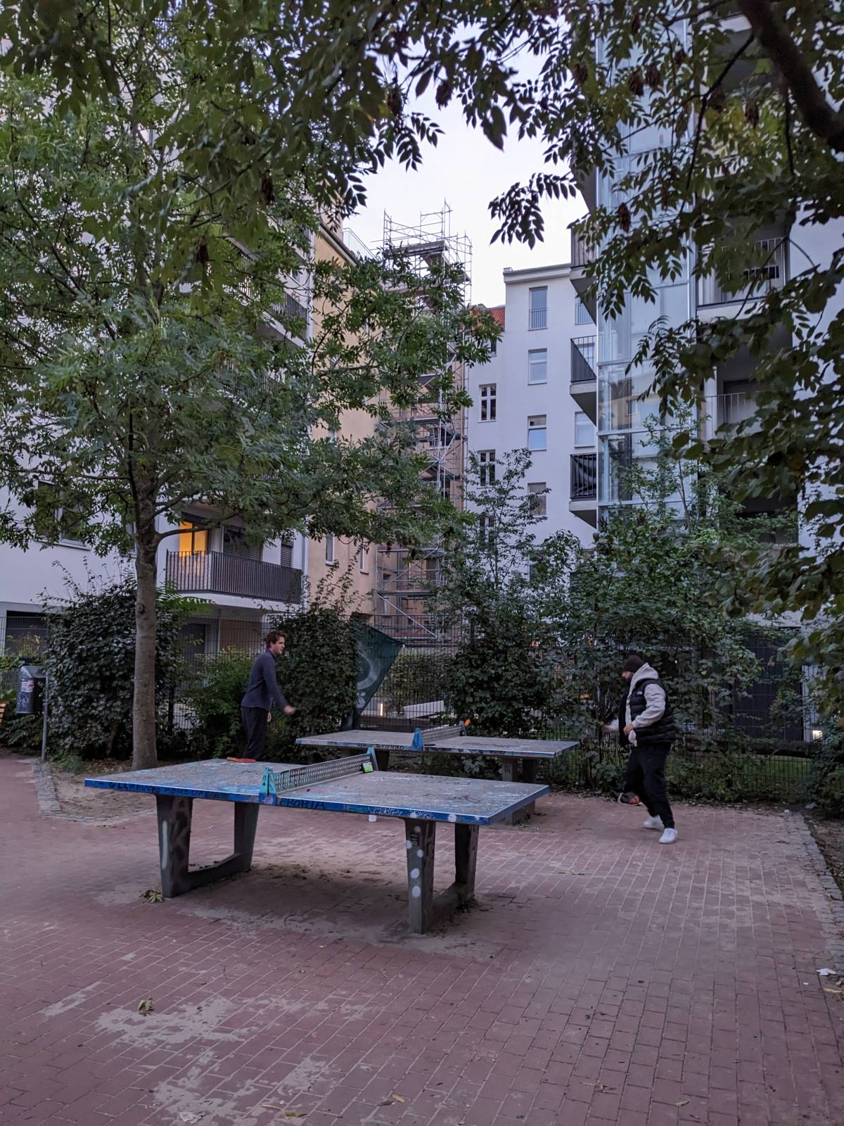 Tischtennis bei Kreutzigerstraße
