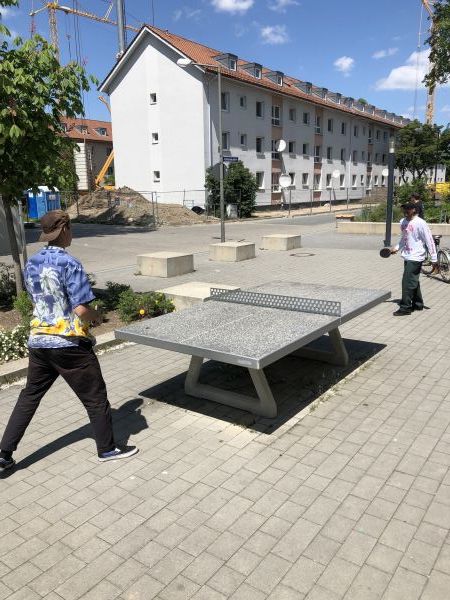 Tischtennis bei Easthaus