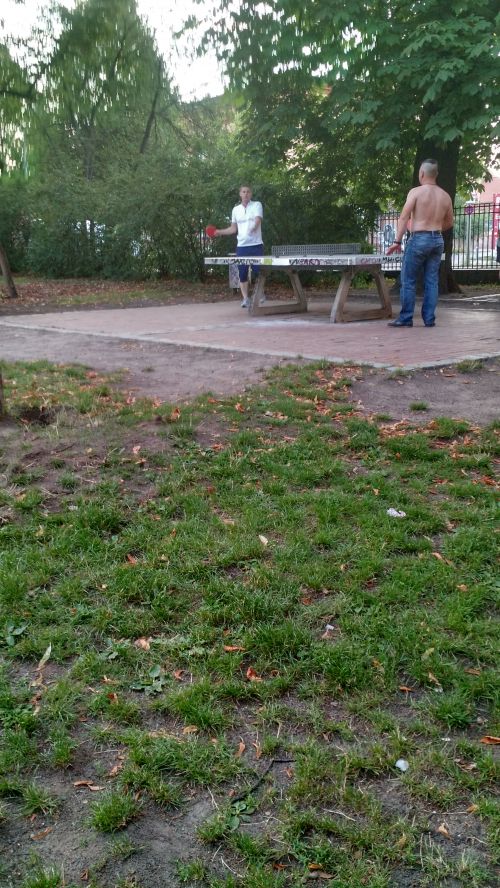 Tischtennis bei Forckenbeckplatz
