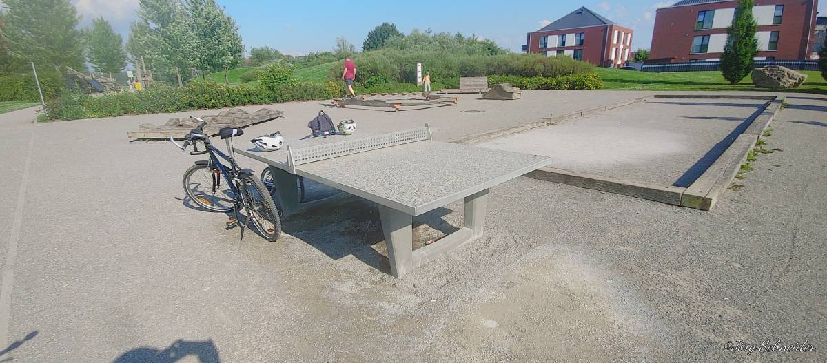 Tischtennis bei Amsterdamer Gracht