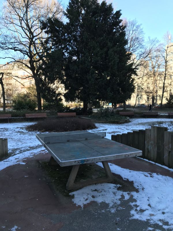 Tischtennis bei Hochstraße 2-6