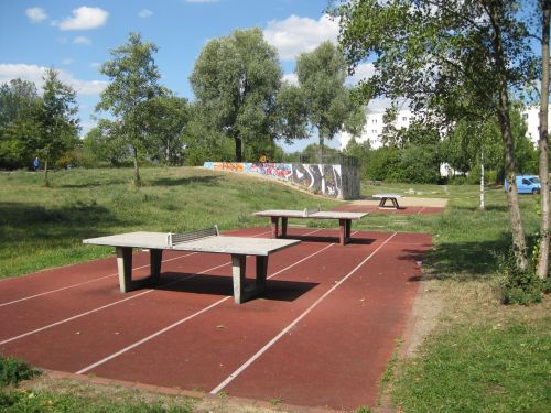 Tischtennis bei Egon-Erwin-Kisch-Straße