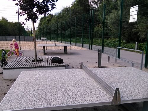Tischtennis bei Spitalfeldstraße 13