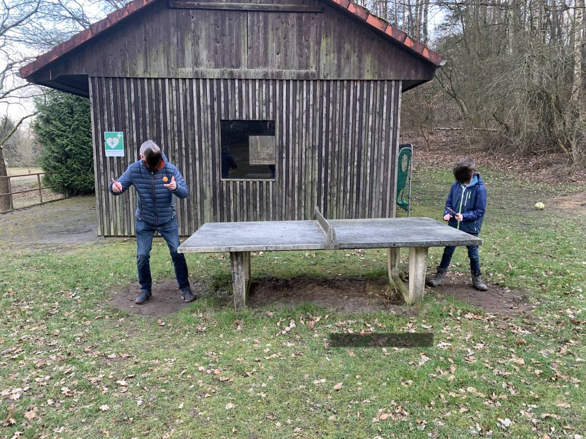 Tischtennis bei Am Hamberg