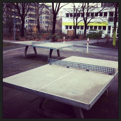 Tischtennis bei Berolinastraße 27