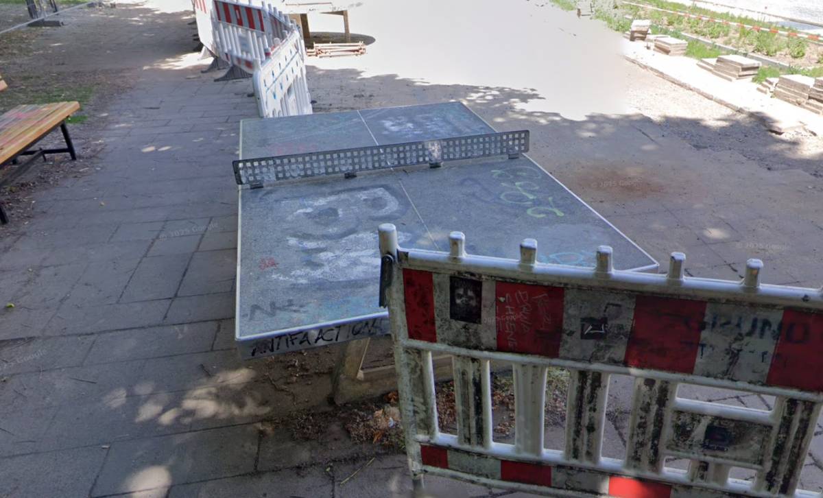 Tischtennis bei Holzmarktstraße