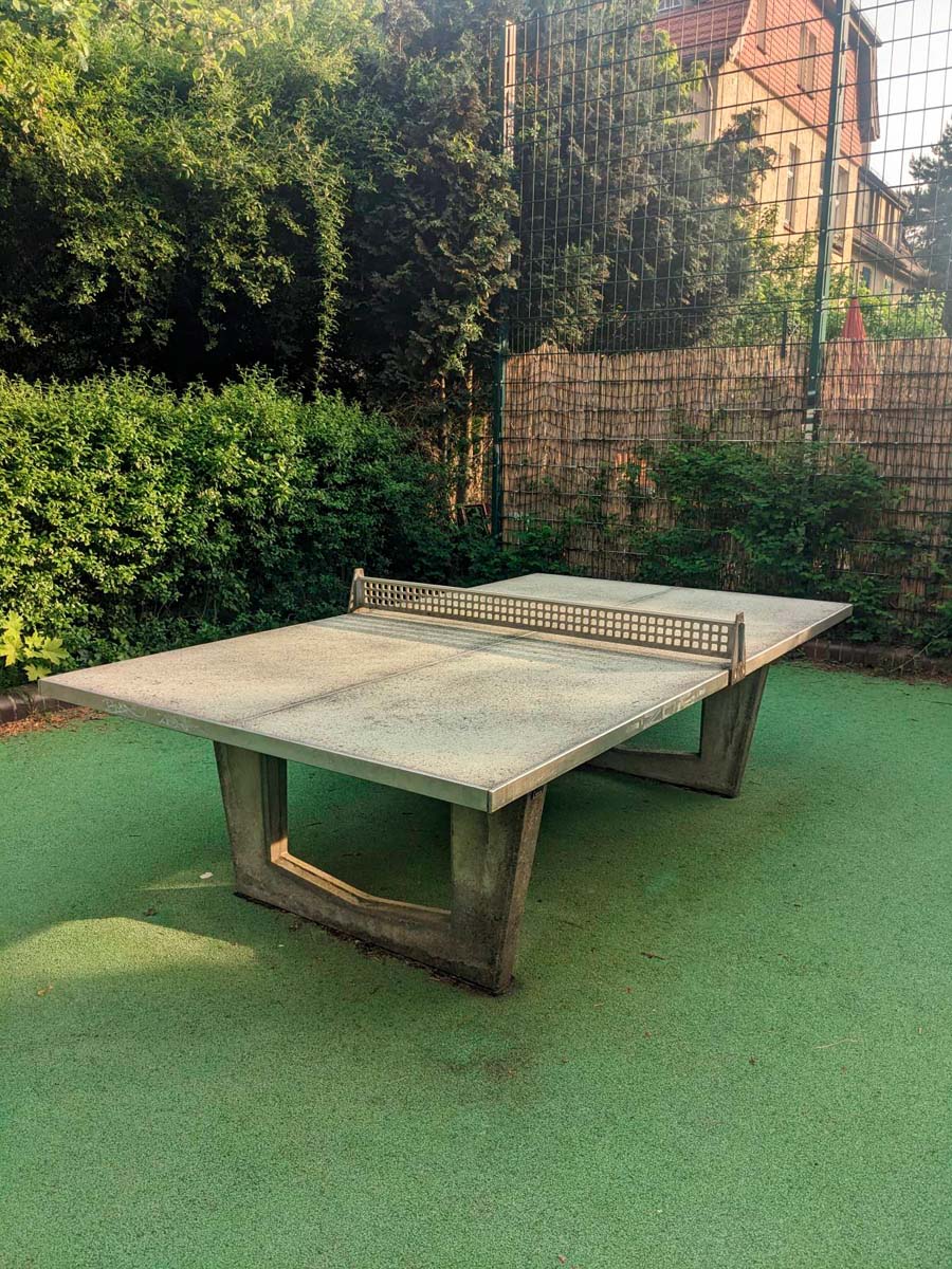 Tischtennis bei Ladenbergstraße