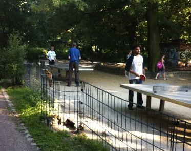 Tischtennis bei Berlin