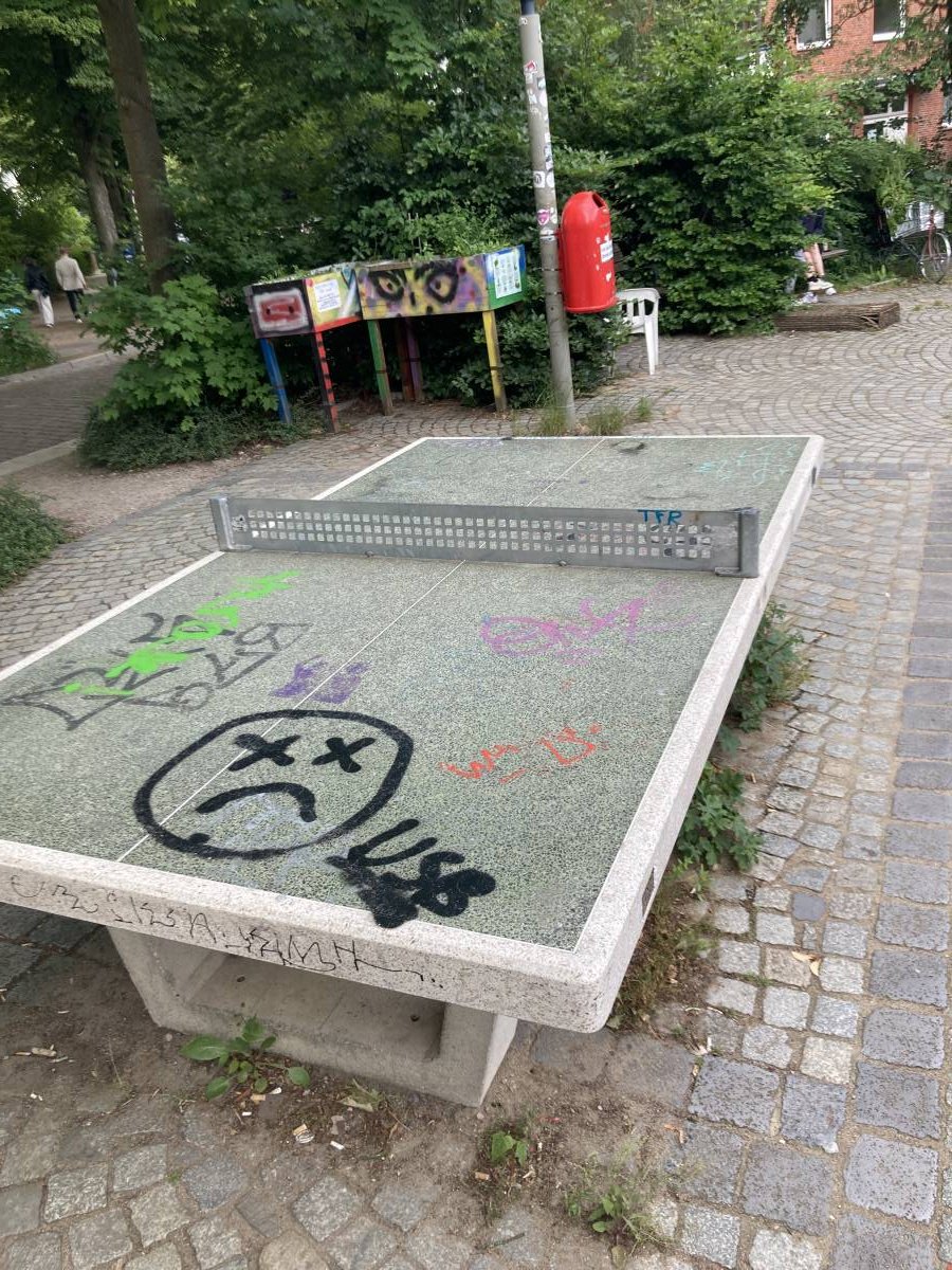 Tischtennis bei Glücksburger Platz