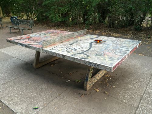 Tischtennis bei Rheingoldstraße