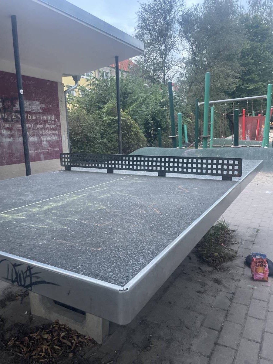 Tischtennis bei Liliencronplatz