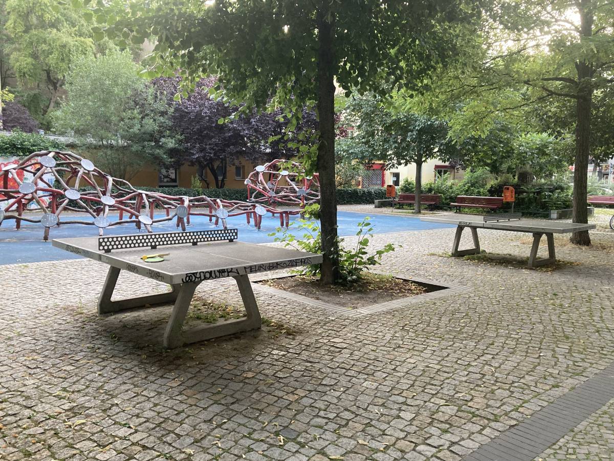 Tischtennis bei Neue Steinmetzstraße