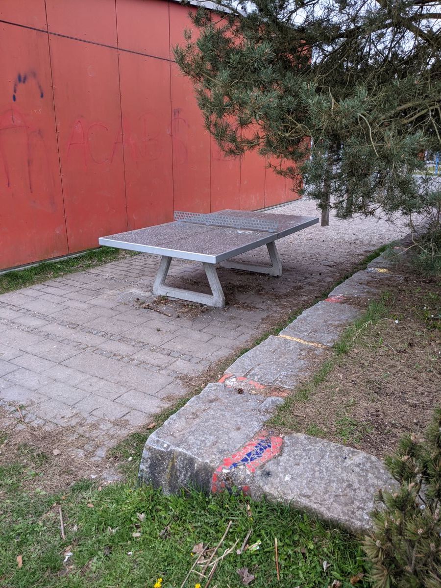Tischtennis bei Mühlangerstraße