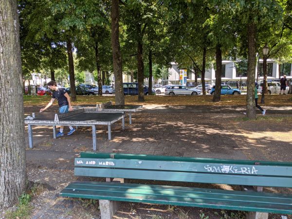 Tischtennis bei Bavariaring