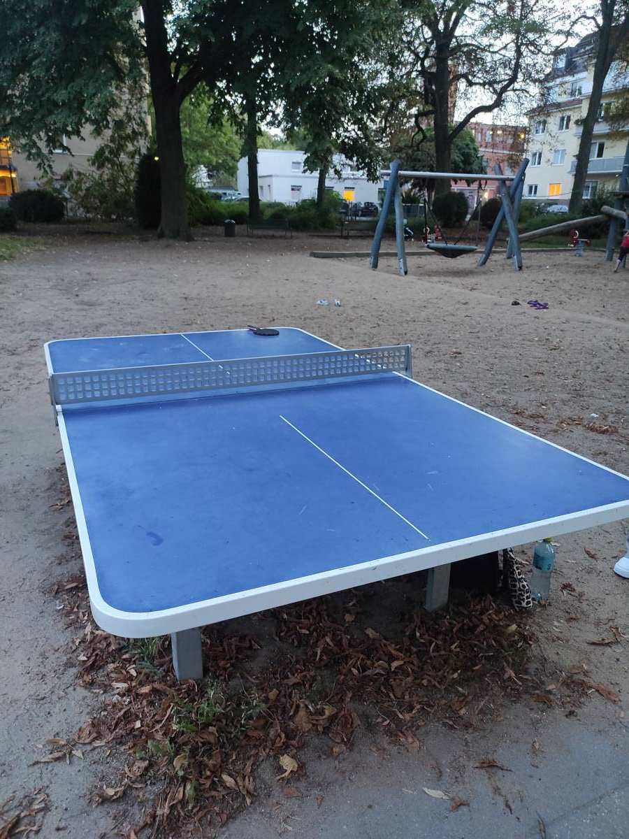 Tischtennis bei Mathiaskirchplatz