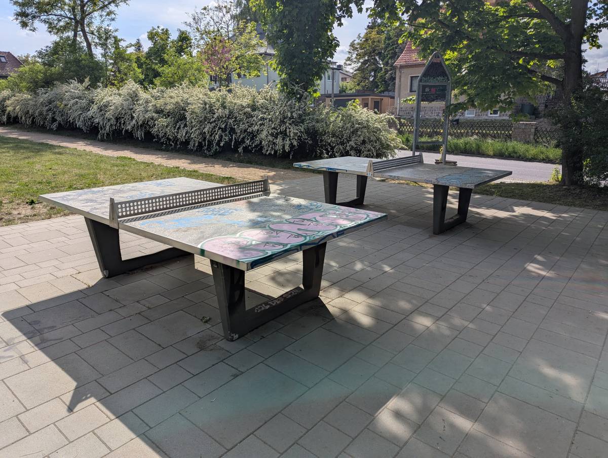 Tischtennis bei Teutonenstraße