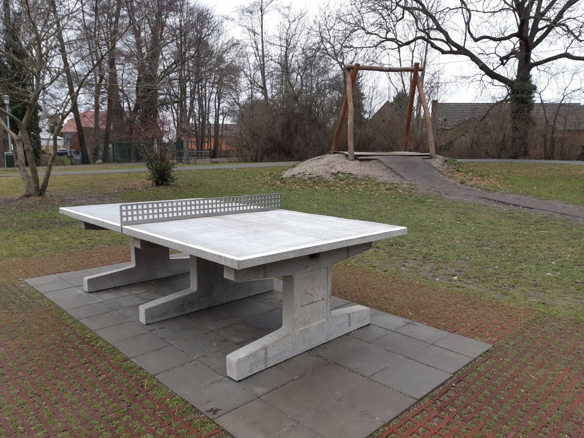 Tischtennis bei Tischtennisplatte #15346