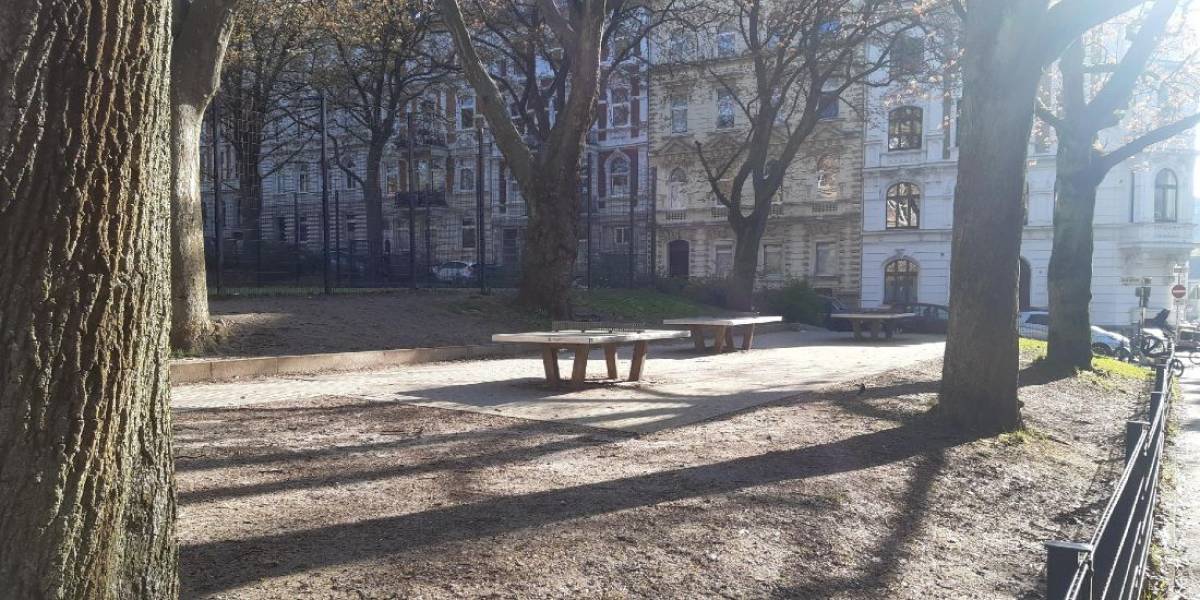 Tischtennis bei Helmholtzstraße