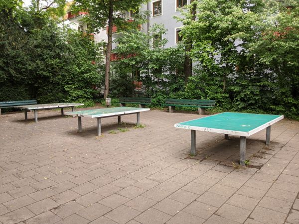 Tischtennis bei Orleansstraße 23-37