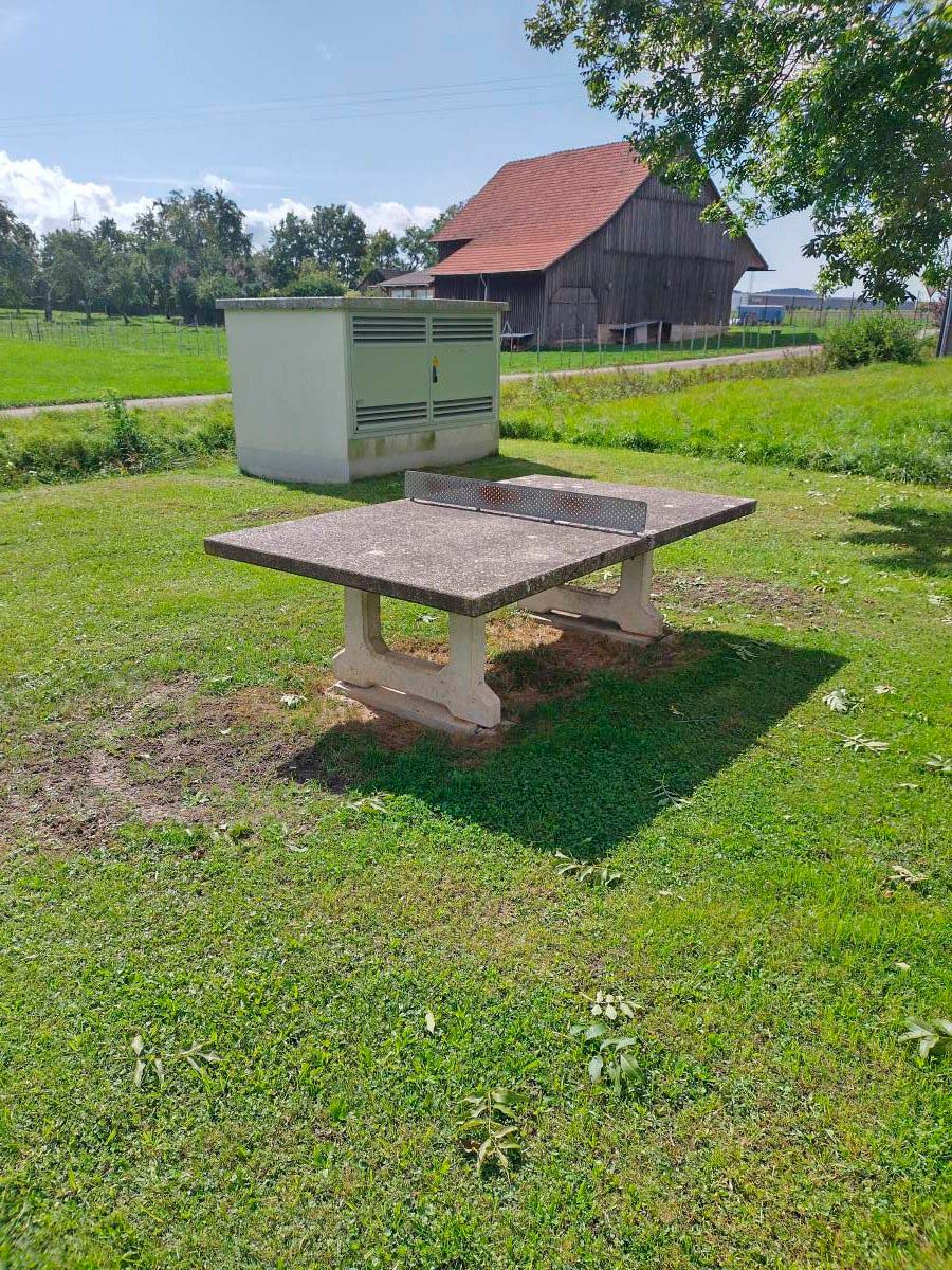 Tischtennis bei Kreuzstraße