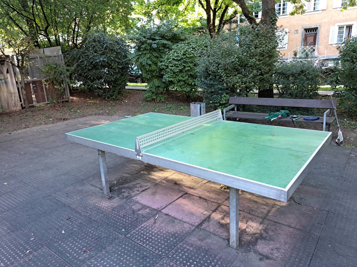 Tischtennis bei Pickelstraße