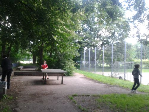 Tischtennis bei Lerchenfeldstraße