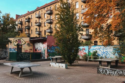Tischtennis bei Pappelallee