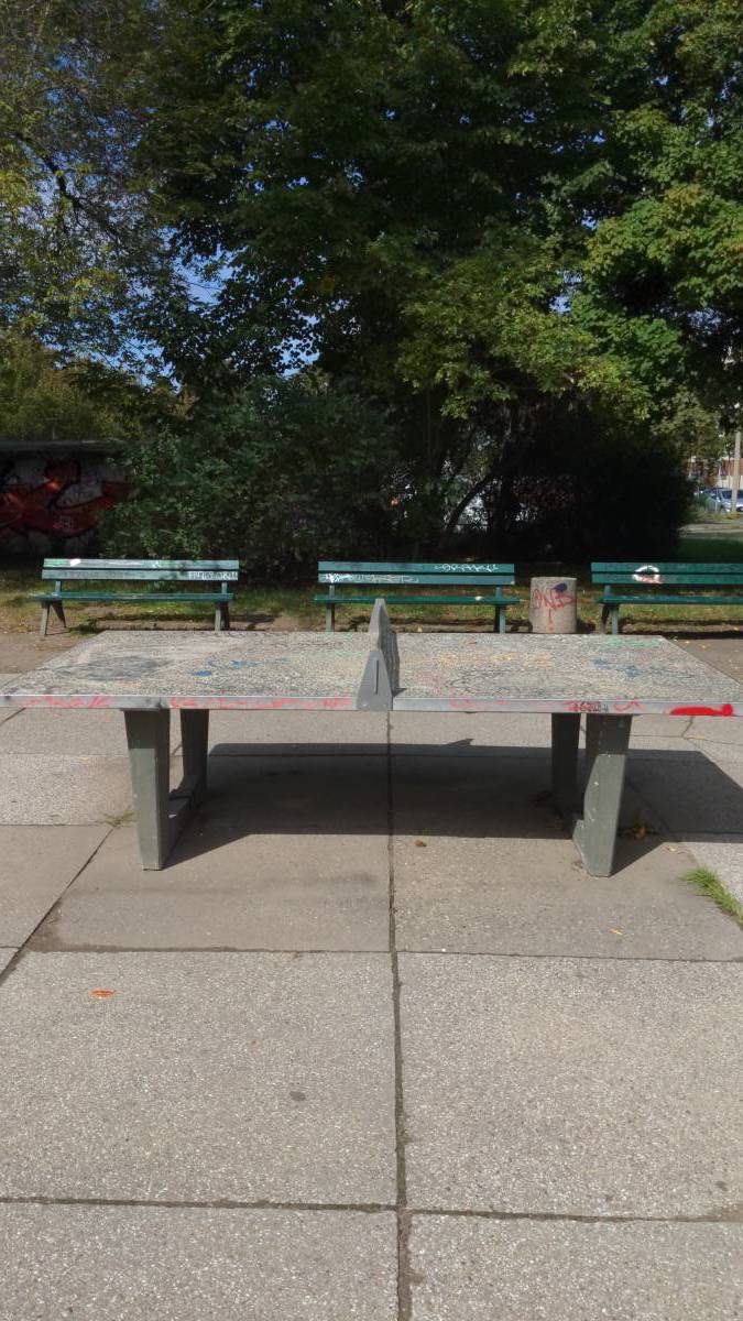 Tischtennis bei Gaußstraße