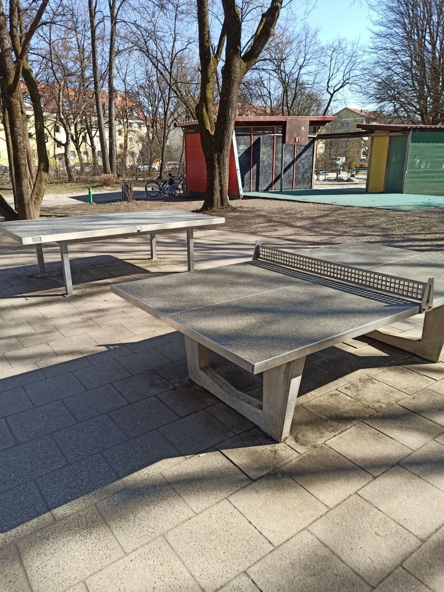 Tischtennis bei Milbertshofener Straße