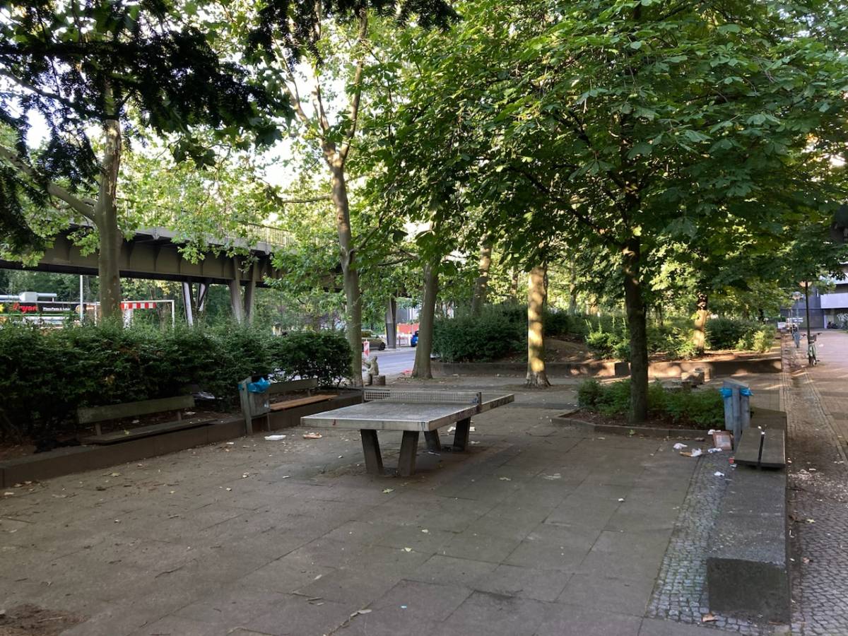 Tischtennis bei Gitschiner Straße