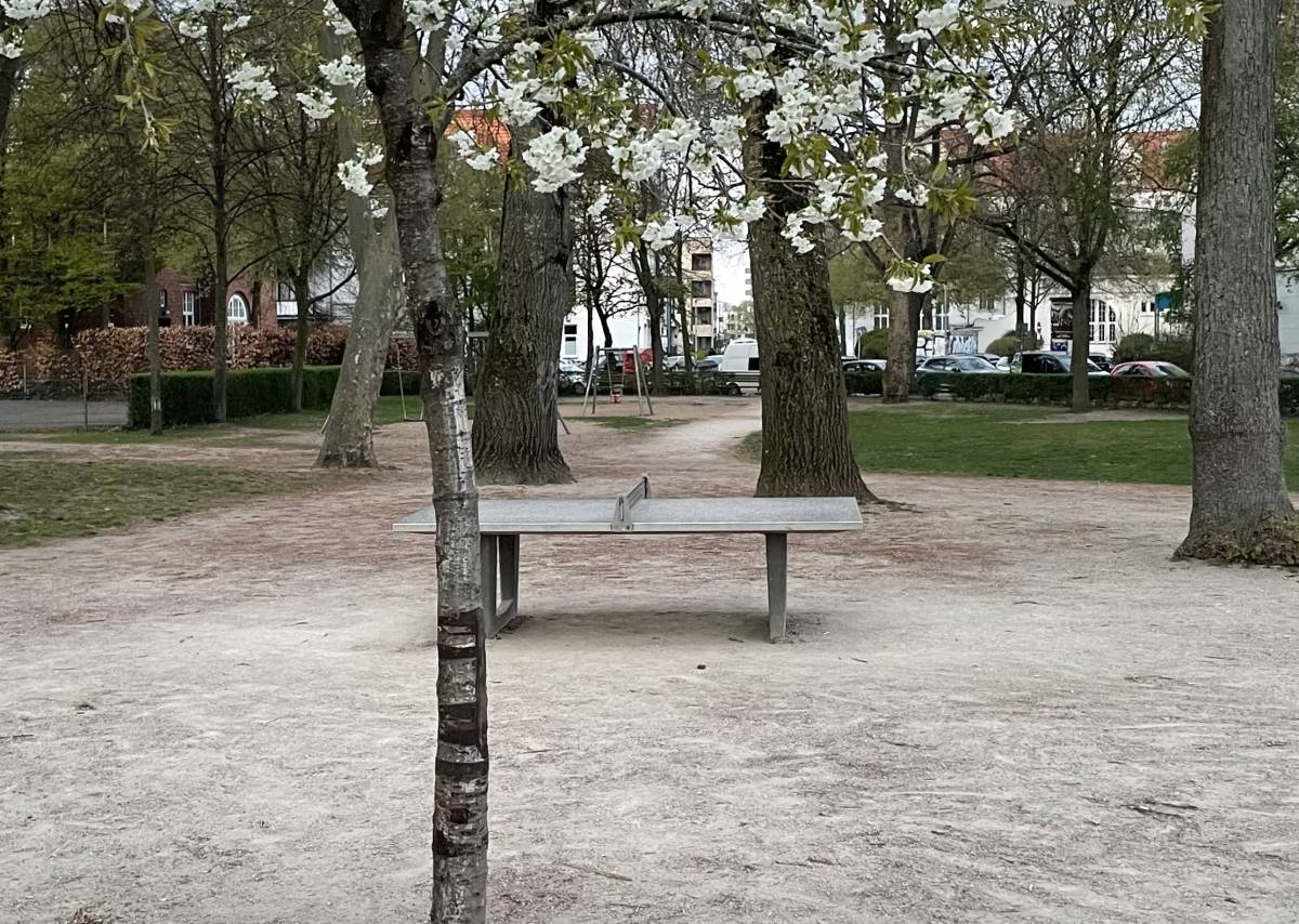 Tischtennis bei Brommyplatz