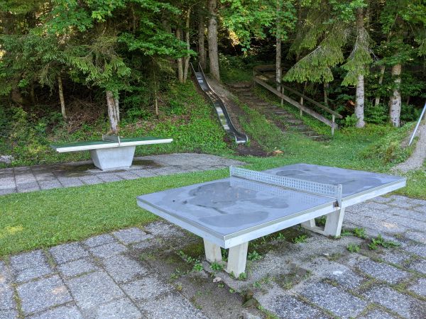 Tischtennis bei Tischtennisplatte #11108
