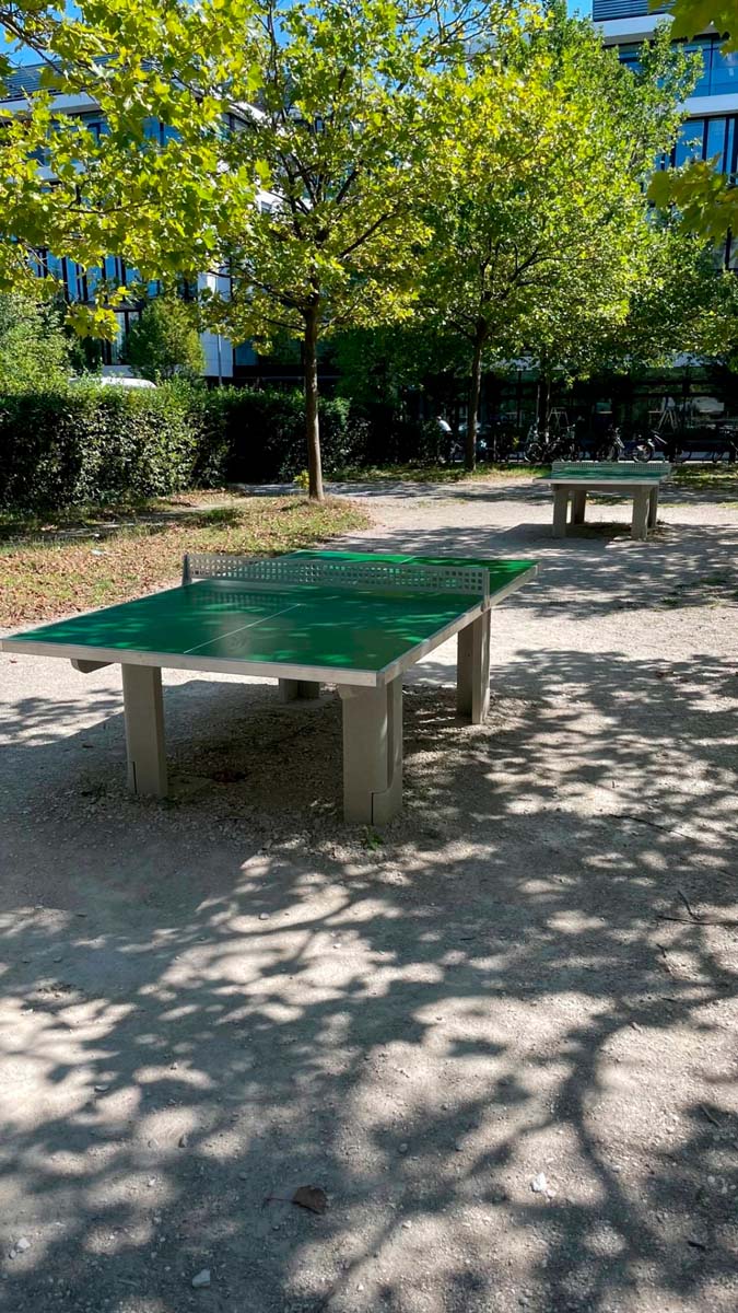 Tischtennis bei Oskar-Schlemmer-Straße