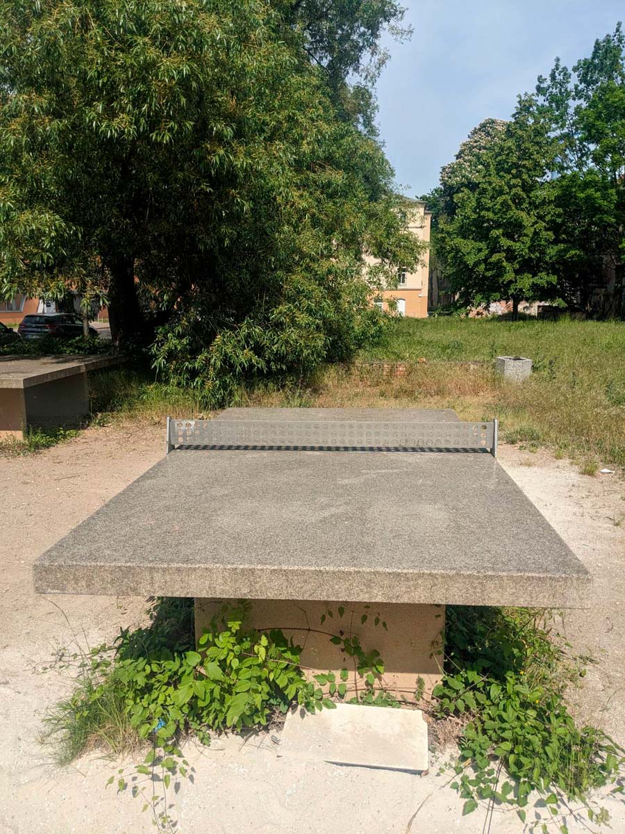 Tischtennis bei Freiberger Straße 107