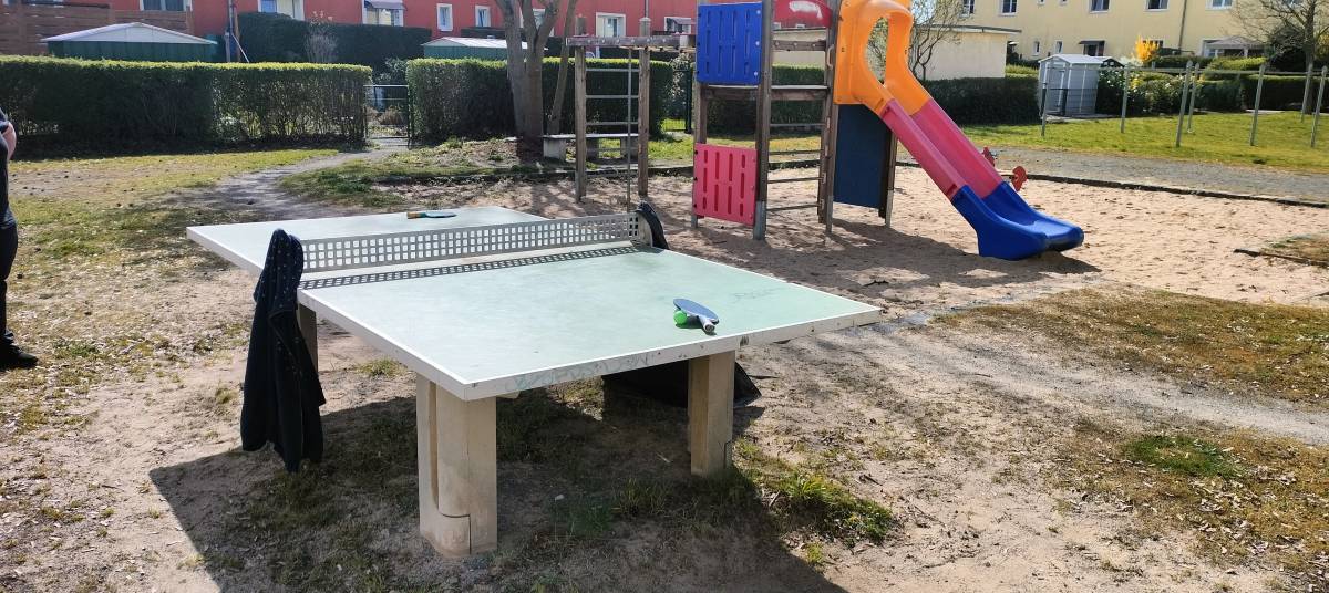 Tischtennis bei Sachsenstraße