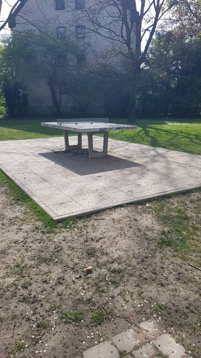Tischtennis bei Halmstraße