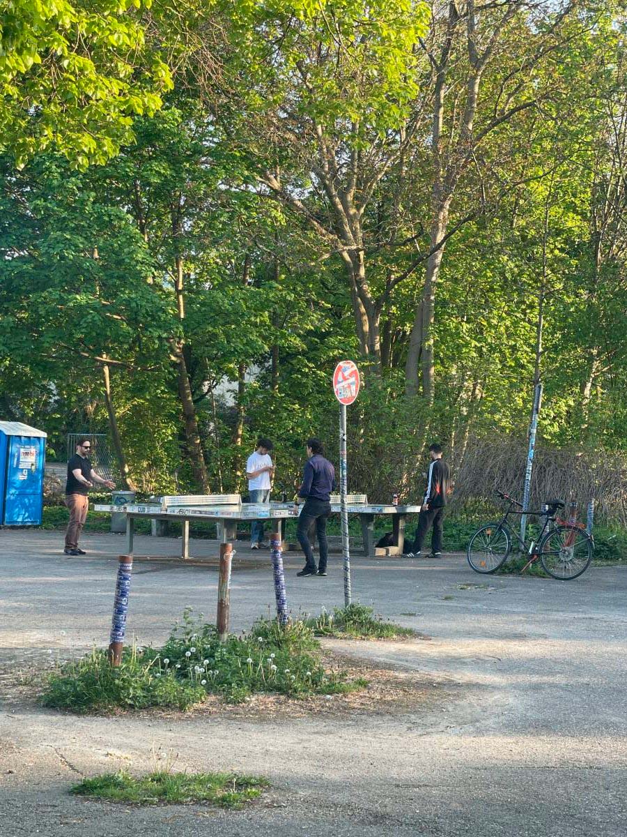 Tischtennis bei Schönstraße