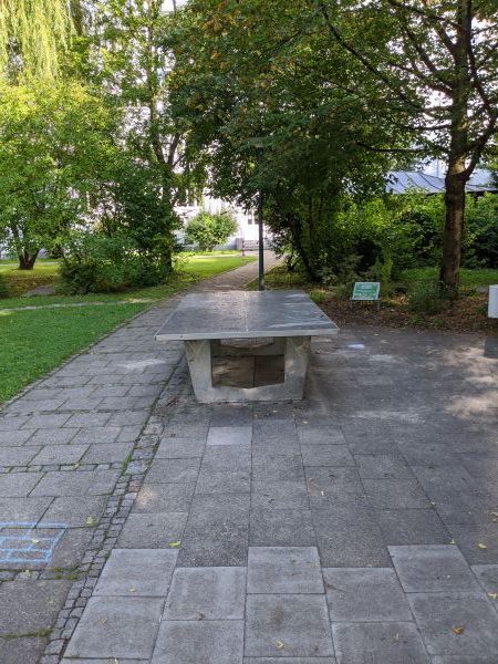 Tischtennis bei Prinzregentenstraße