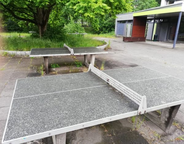 Tischtennis bei Tischtennisplatte #11055